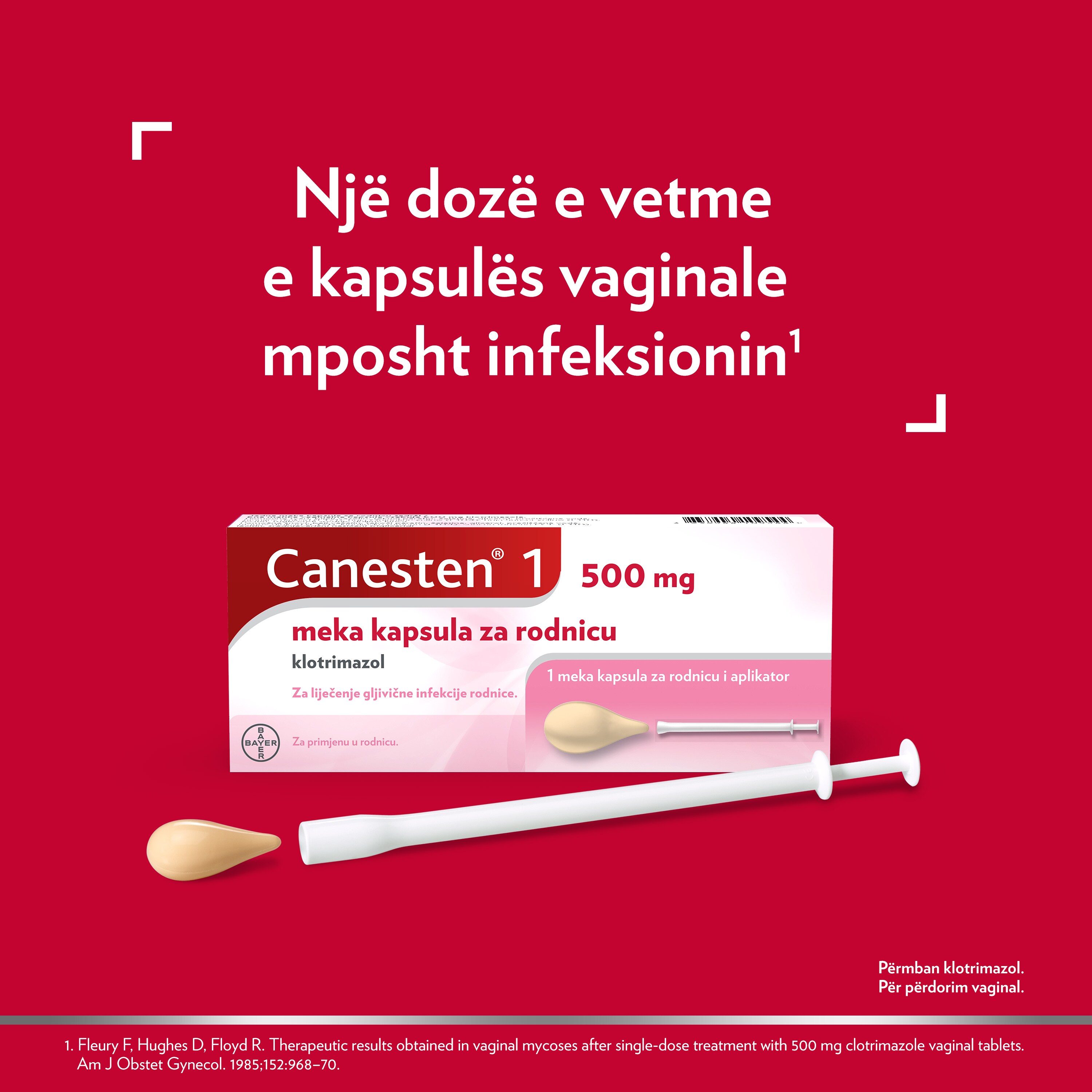 Canesten 1 kapsulë e butë vaginale 500 mg